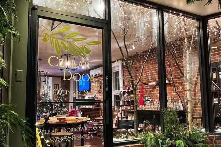 a group of people in a garden